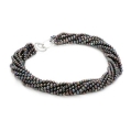 Ожерелье "Одри" из черного жемчуга Nasonpearl авторские изделия ювелирного ателье nasonpearl инфо 12401r.